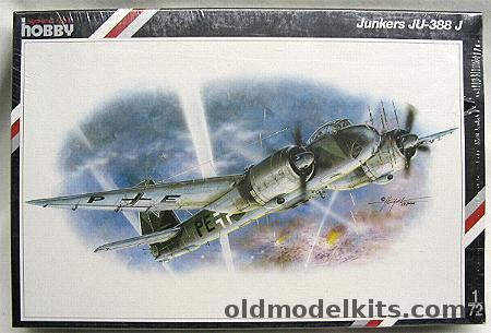 Special Hobby 1/72 Junkers Ju-388J Night Fighter - (Ju388 J), 72022 plastic model kit